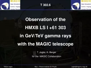 Observation of the  HMXB LS I +61 303  in GeV/TeV gamma rays  with the MAGIC telescope