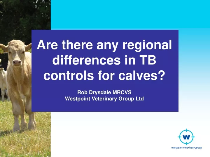 are there any regional differences in tb controls
