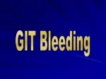 GIT Bleeding