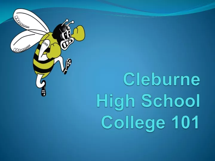 cleburne high school college 101