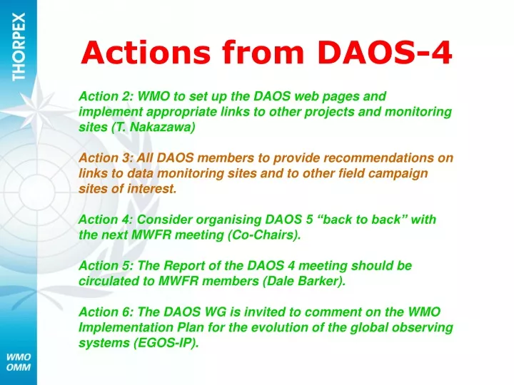 actions from daos 4