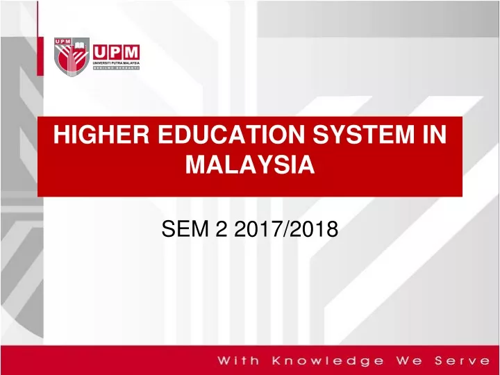higher education system in malaysia