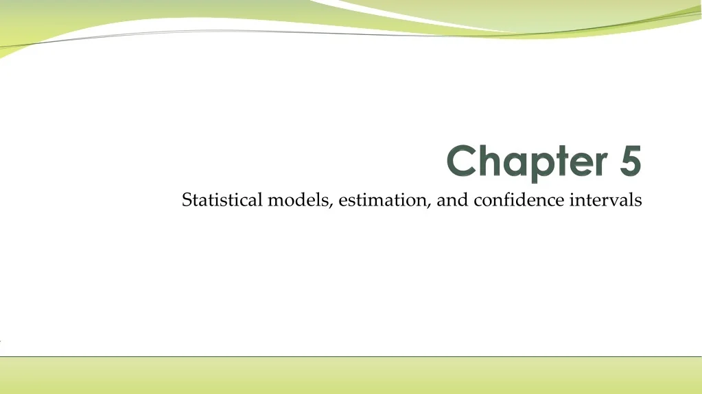PPT - Statistical Models and Estimation Techniques PowerPoint ...