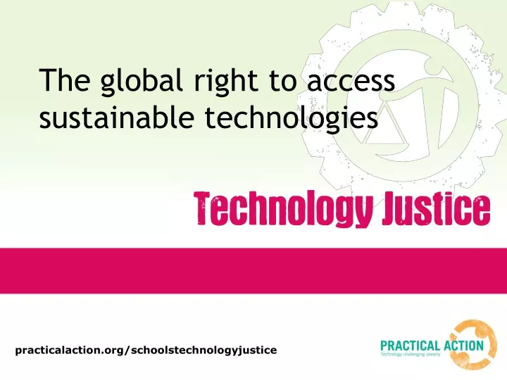 the global right to access sustainable
