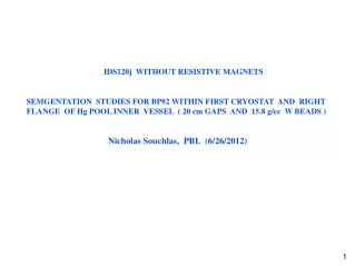 IDS120j  WITHOUT RESISTIVE MAGNETS