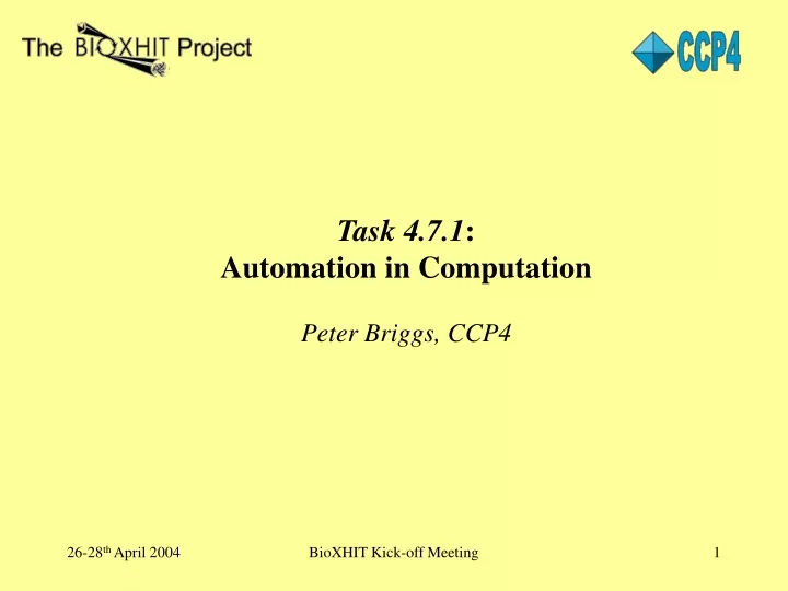 task 4 7 1 automation in computation peter briggs