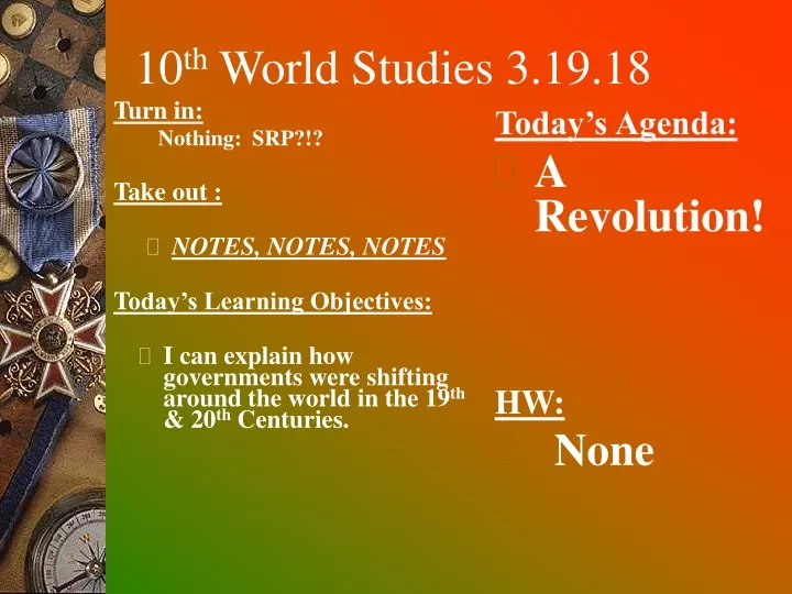 10 th world studies 3 19 18