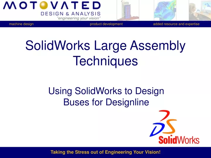 solidworks large assembly techniques
