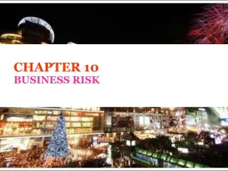 CHAPTER 10 BUSINESS RISK