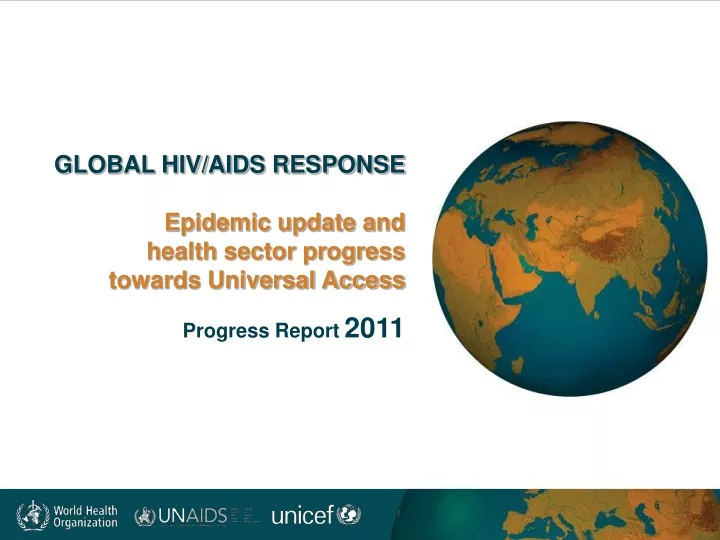 global hiv aids response epidemic update