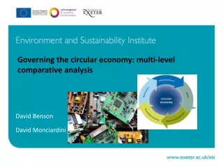 Governing the circular economy: multi-level comparative analysis