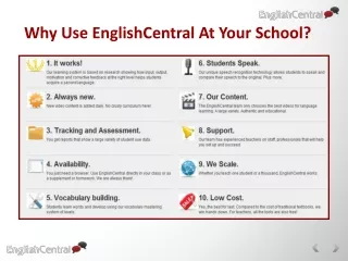 Why Use EnglishCentral At Your School?