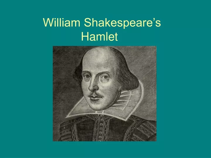 william shakespeare s hamlet