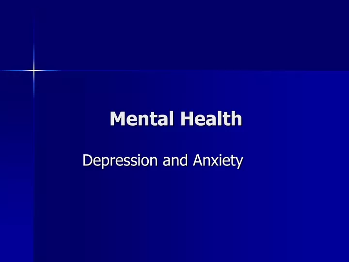 mental health