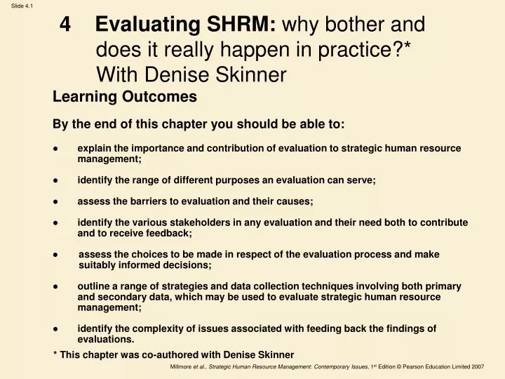 4 evaluating shrm why bother and does it really happen in practice with denise skinner