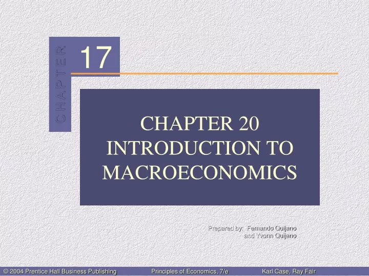 chapter 20 introduction to macroeconomics