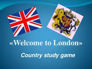 « Welcome to London »