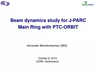 Beam dynamics study for J-PARC Main Ring with PTC-ORBIT