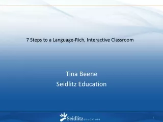7 Steps to a Language-Rich, Interactive Classroom
