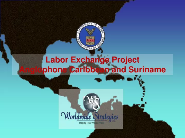 labor exchange project anglophone caribbean