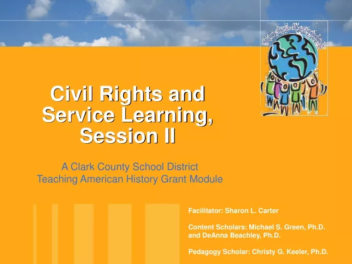 civil rights and service learning session ii