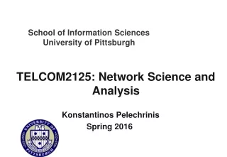 TELCOM2125: Network Science and Analysis