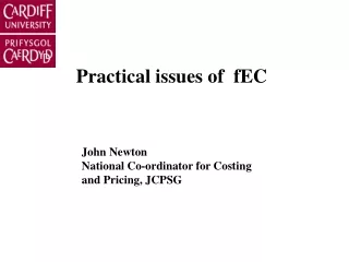 Practical issues of  fEC