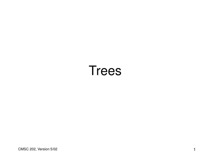 trees