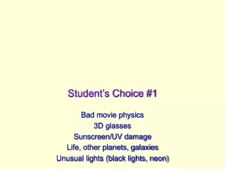 Student’s Choice #1