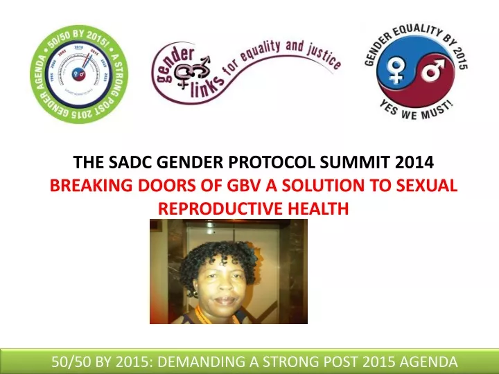 the sadc gender protocol summit 2014 breaking