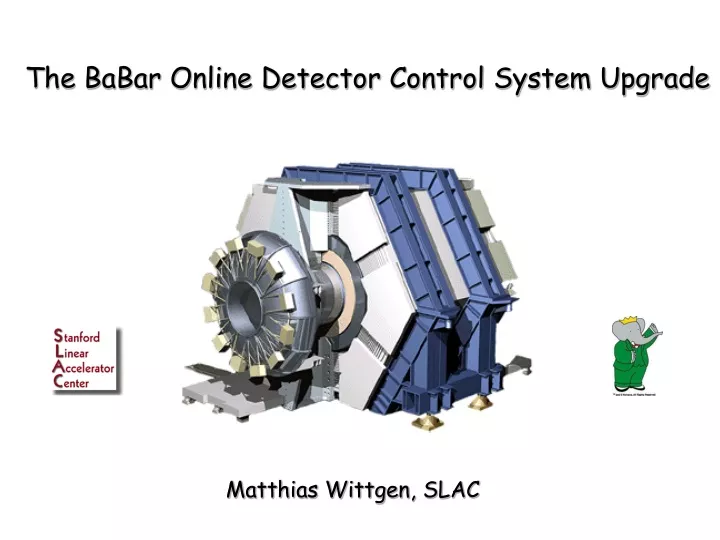 the babar online detector control system upgrade