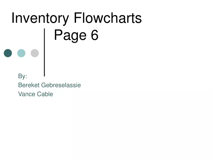 inventory flowcharts page 6