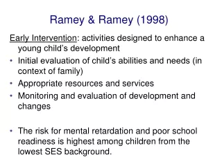 Ramey &amp; Ramey (1998)