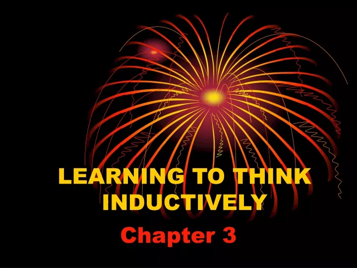learning to think inductively
