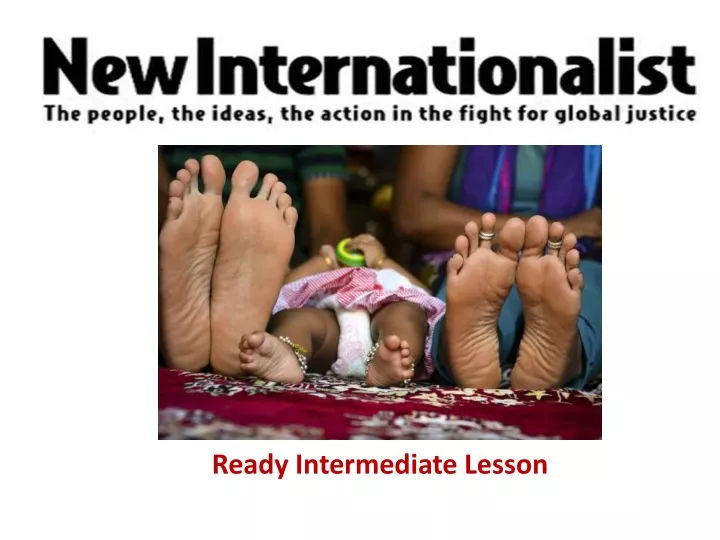 new internationalist easier english ready intermediate lesson
