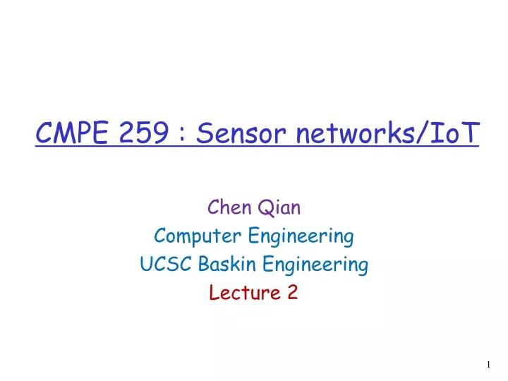 cmpe 259 sensor networks iot
