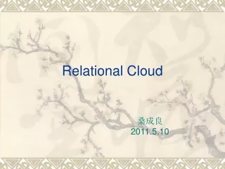 Relational Cloud