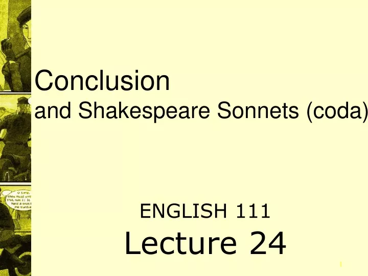 english 111 lecture 24