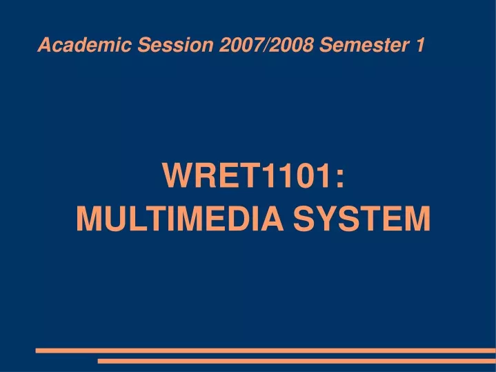 wret1101 multimedia system