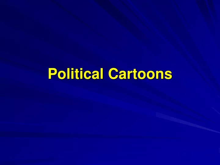political cartoons