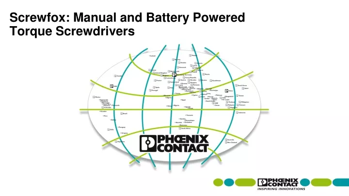screwfox manual and battery powered torque screwdrivers