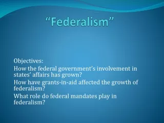 “Federalism”