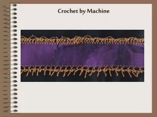 Crochet by Machine