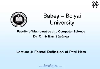 Babe ş – Bolyai University