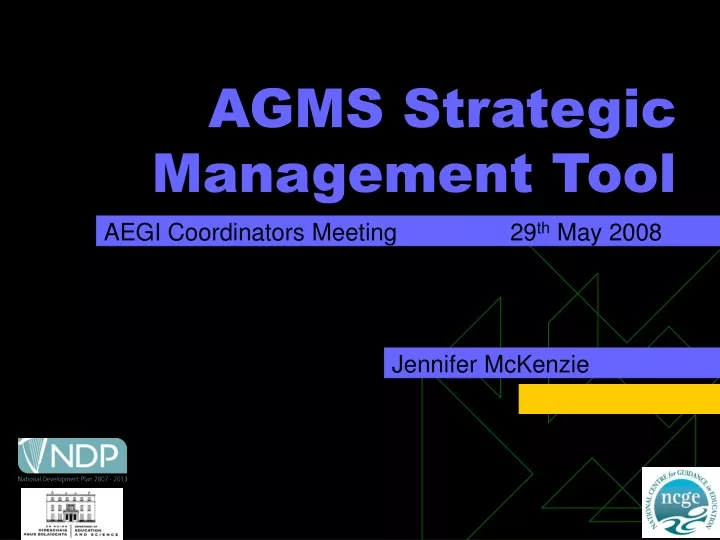 agms strategic management tool