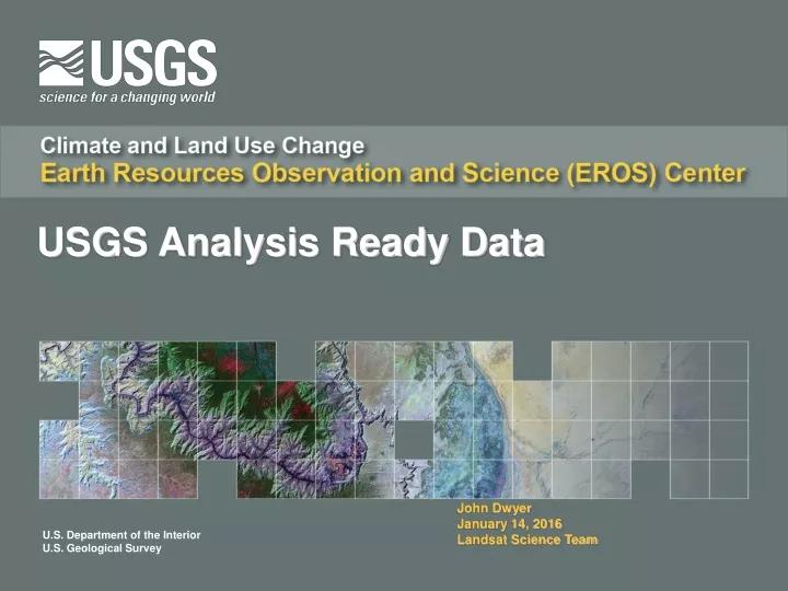 usgs analysis ready data