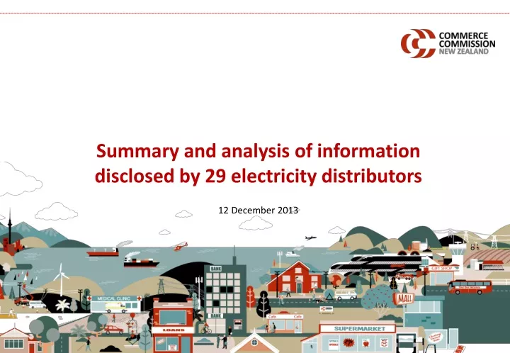 summary and analysis of information disclosed