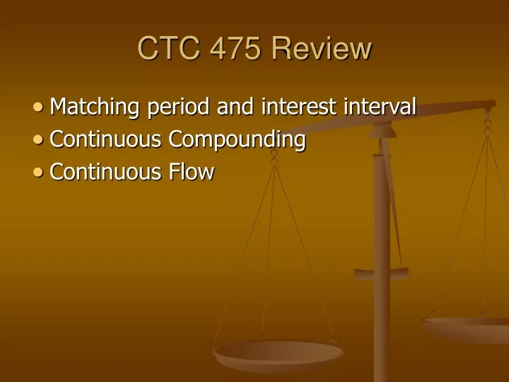ctc 475 review