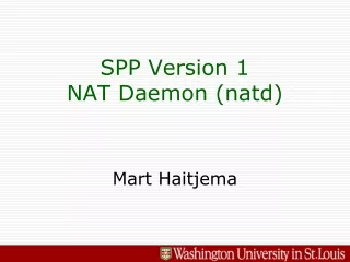 SPP Version 1 NAT Daemon (natd)