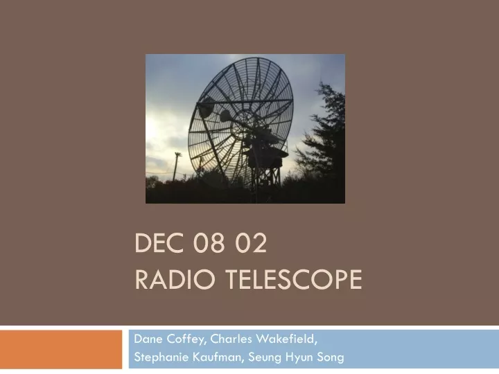 dec 08 02 radio telescope
